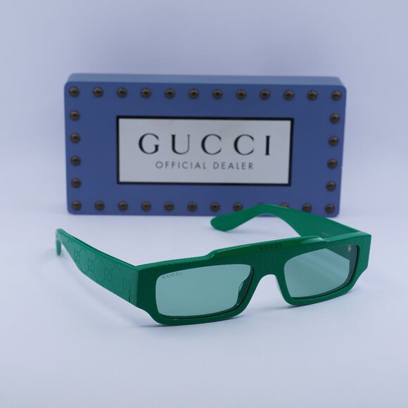 Final Price! Gucci GG1592S 003 Green Sunglasses